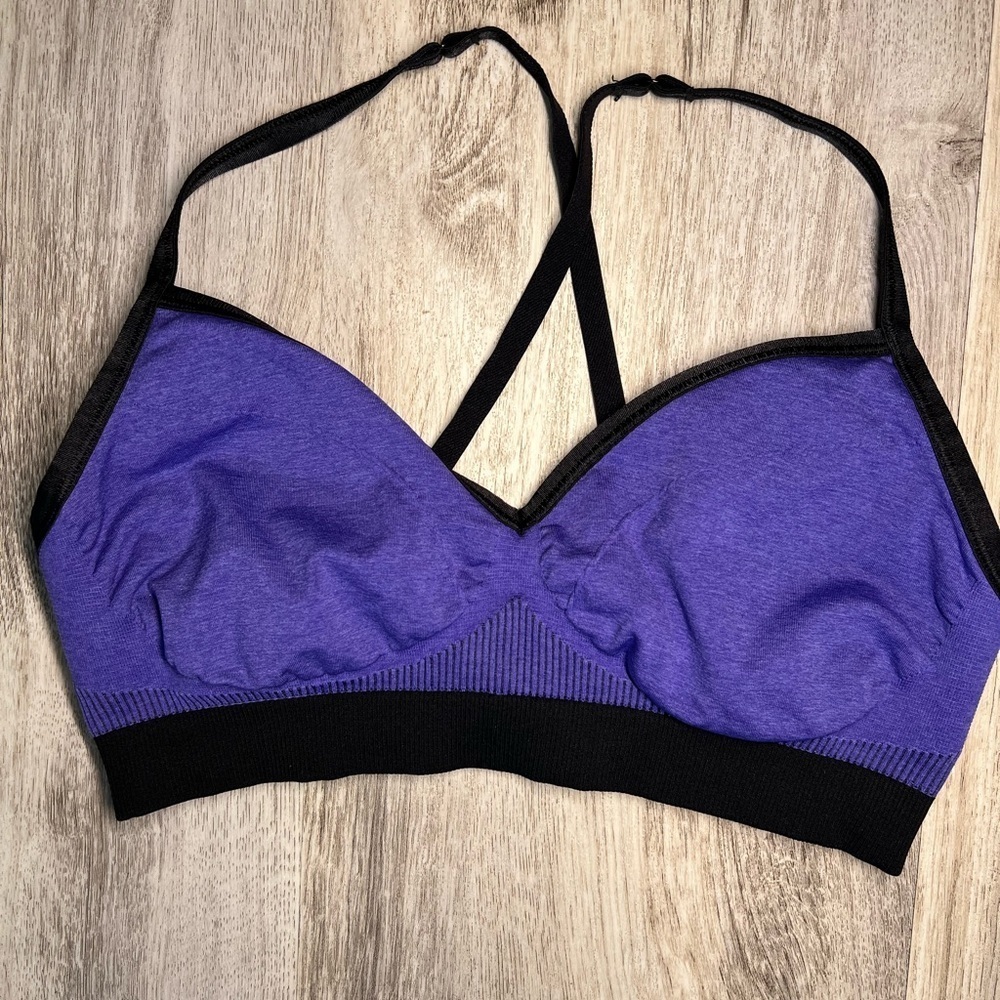 Lululemon Hold Your Om ll Sport In Iris Flower Size Small - Picture 2 of 5